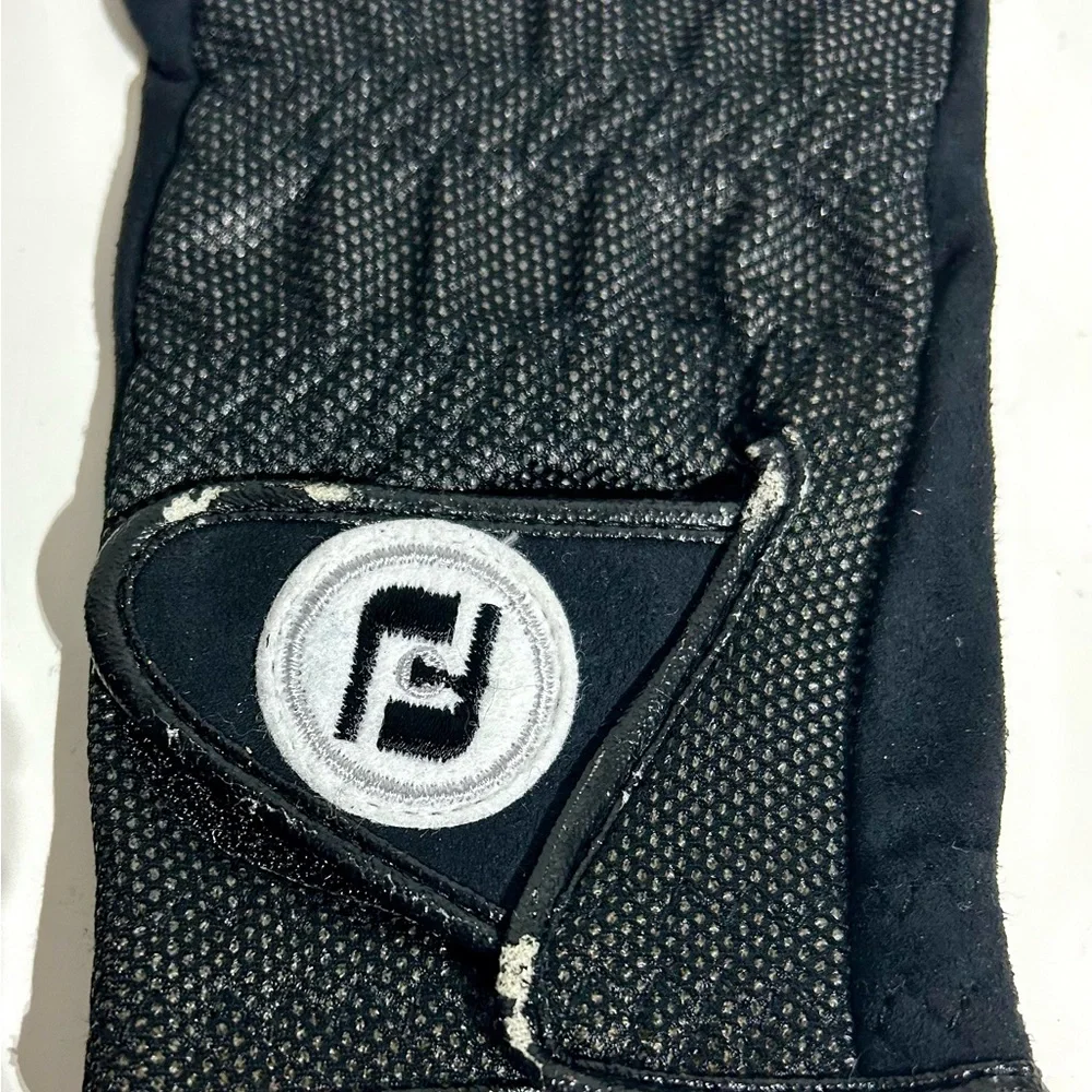 FootJoy Winter Sof Golf Gloves Pair R/L Womens Size M/L Fleece Thermal Black VTG